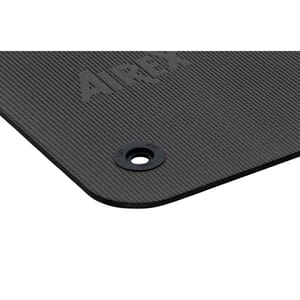 Airex Fitline antrasitt 140 x 60 x 1 cm, med hull