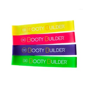 Booty Builder - MINI BAND - PINK 4 pack