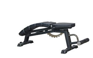 Benk - justerbar,decline Spinal -14° till +80°