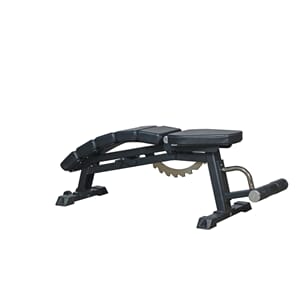 Benk - justerbar,decline Spinal -14° till +80°