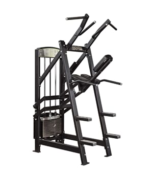 Chin/dip - assistert 100 kg