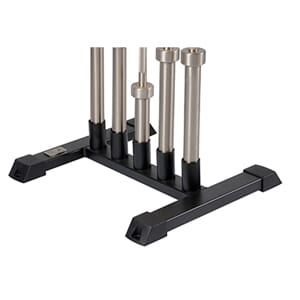 Rack for 5 stående olympiske stenger