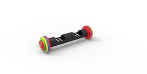 Stock med dobble grep 50 kg, lastes med int. vekter