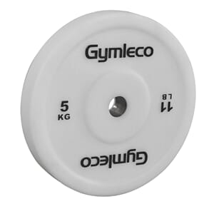 Teknikkskive 5kg Hvit Gymleco