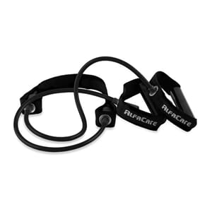 Aerobic strikk Flex Exertube 140 cm X-Hard - Svart