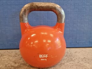 Kettlebells Competition 26 kg, lys orange