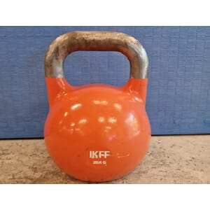 Kettlebells Competition 26 kg, lys orange