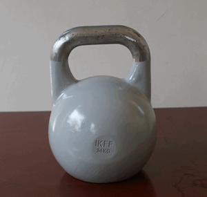 Kettlebells Competition 34 kg Lys Grå