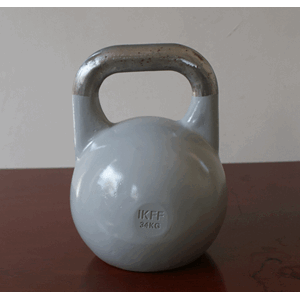Kettlebells Competition 34 kg Lys Grå