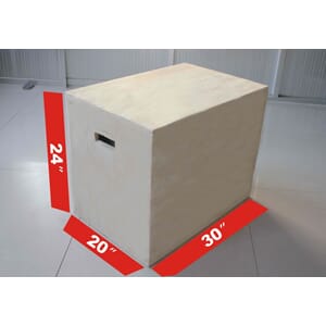 Plyometrisk boks 51x61x76 cm